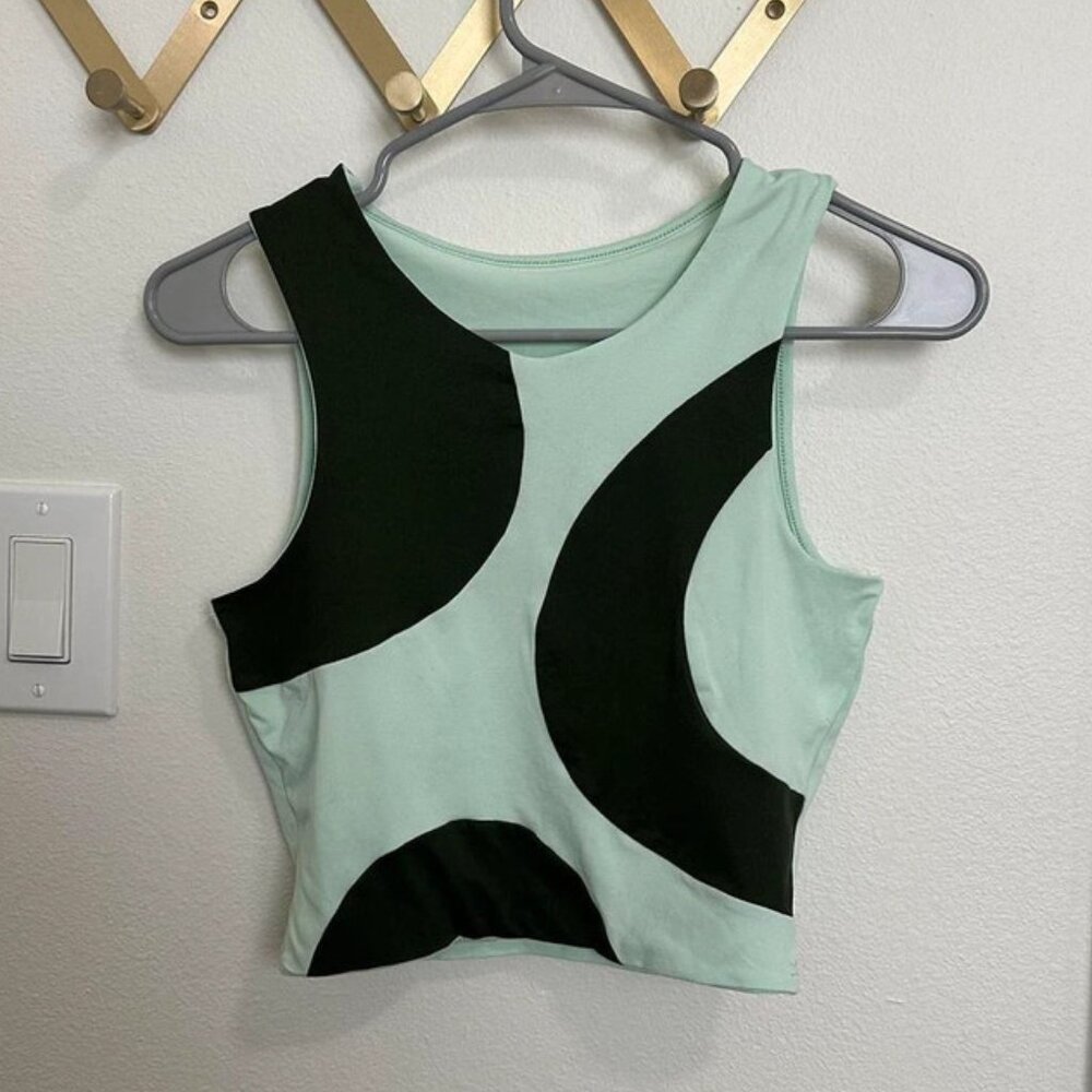 Cropped Green Tank
